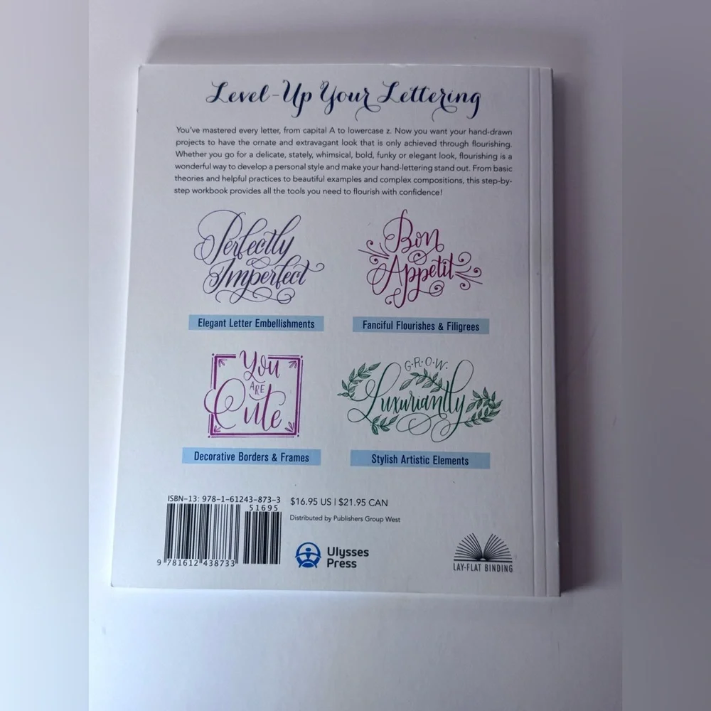 Fearless Flourishing: Workbook for Hand Lettering - Picture 3 of 9
